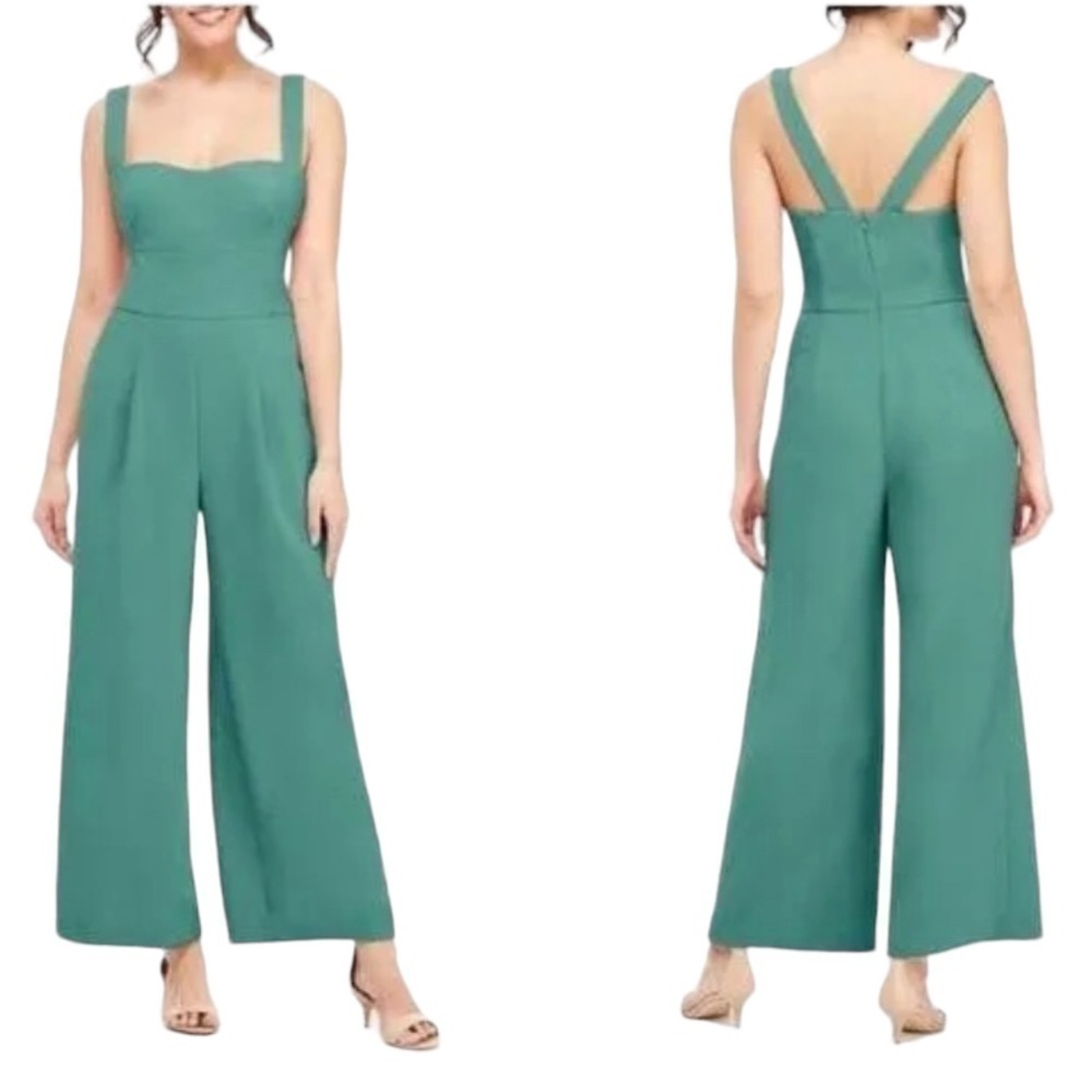Gal Meets Glam - NWT Nicole Square Neck Jumpsuit Sz 0P